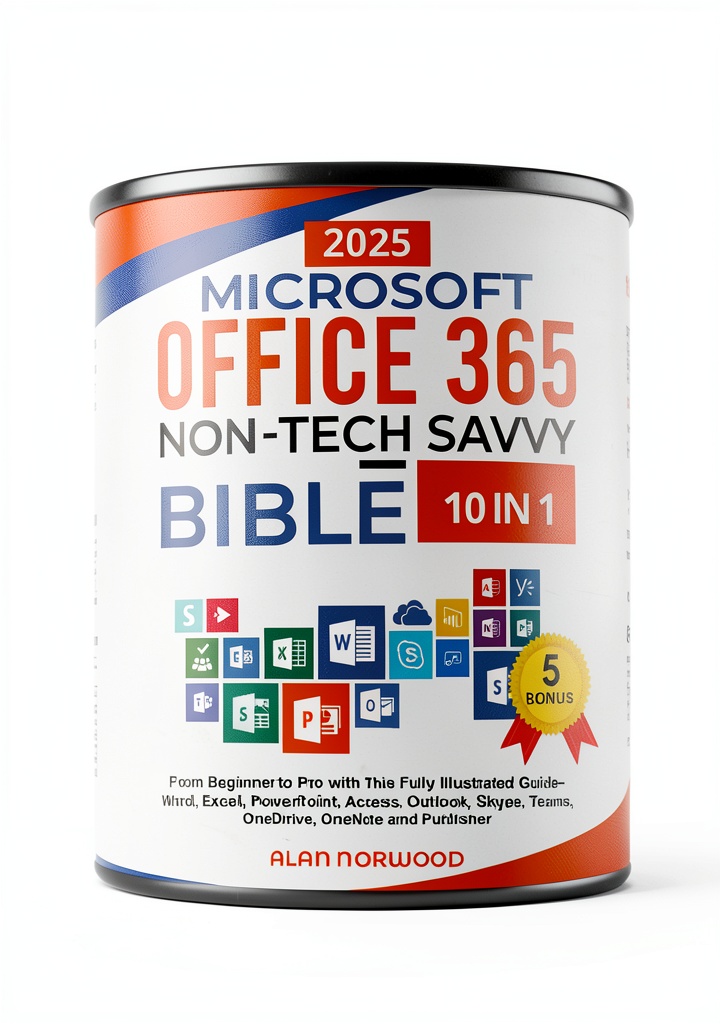 Installing Microsoft PowerPoint Guide by MindTechAZ – 377‑Page Kindle Edition on a wooden desk