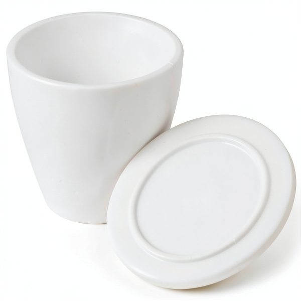 PTFE Crucible 50ml StonyLab High Form Cup Beaker with Lid-5