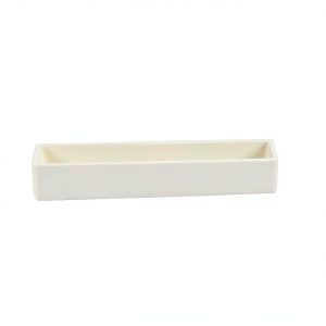 Corundum Alumina Crucible Boat 22ml Holder by uxcell for Furnaces-0