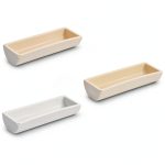 High Temperature Alumina Crucible Boat 11x3.5x2 cm White GLEAVI 3pcs-0