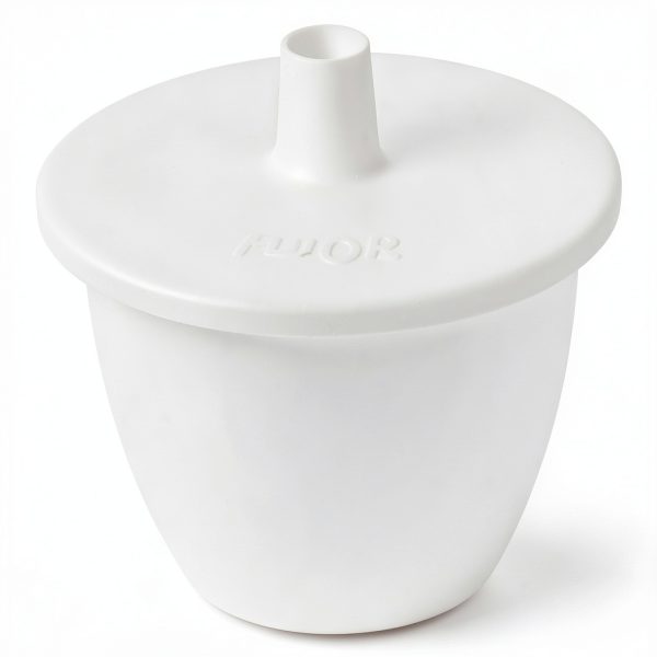 PTFE Crucible 50ml StonyLab High Form Cup Beaker with Lid-0