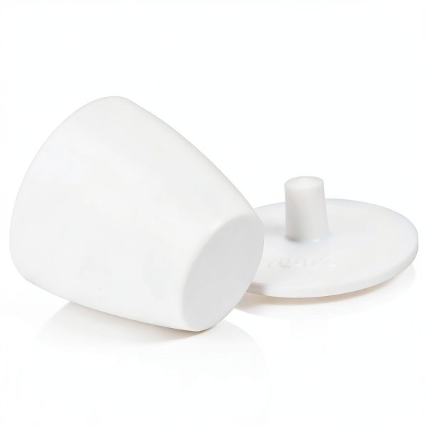 PTFE Crucible 50ml StonyLab High Form Cup Beaker with Lid-4