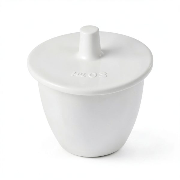 PTFE Crucible 50ml StonyLab High Form Cup Beaker with Lid-1