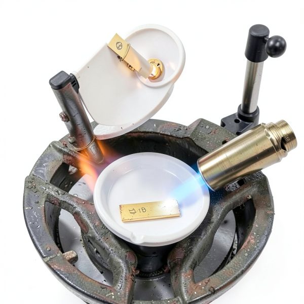 Ceramic Crucible Kit Aosu 8-Piece Set with Quartz Bowls for Gold-5