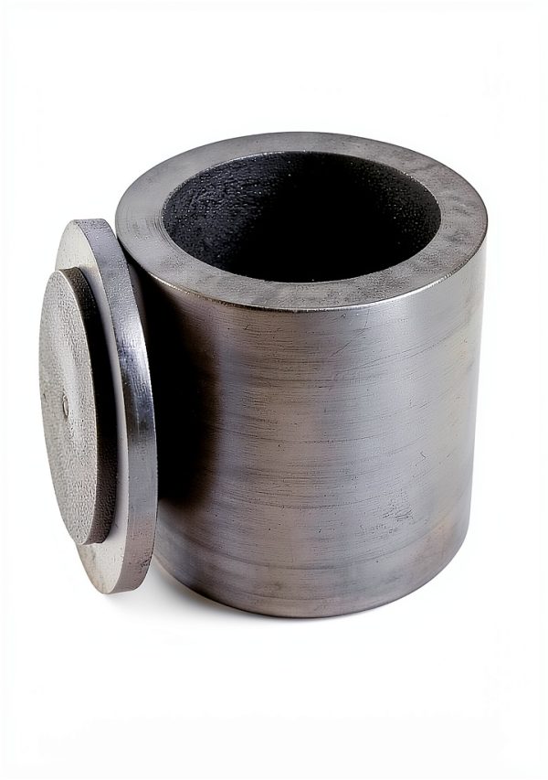 Smelting Lab Graphite Crucible 40mm x 40mm by OTOOLWORLD with Cover-1