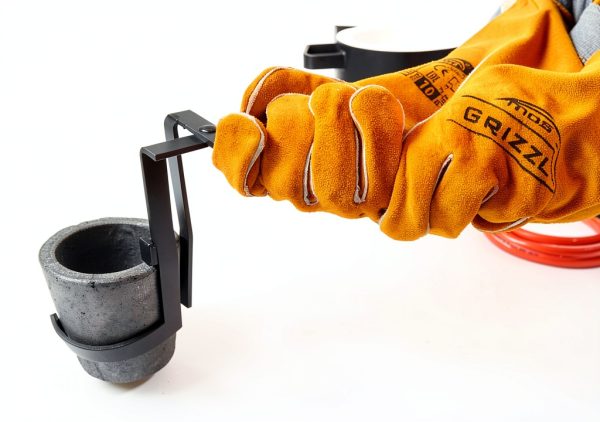 DEVIL-FORGE Gas Propane Furnace FB1Sb 4kg Crucible Kit with Tongs-4