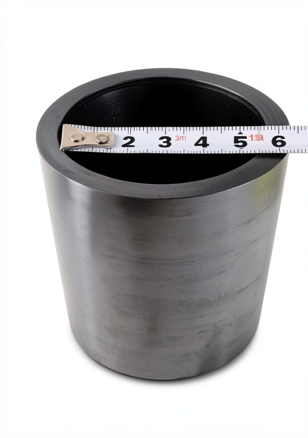 Graphite Crucible OToolworld Smelting Lab with Cover 70mm x 70mm-2