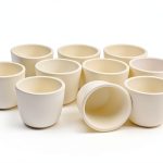 Alumina Crucible 5ml High Form 99.3% White Pack of 10 Lab4us-0