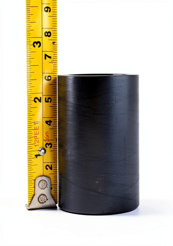 OTOOLWORLD Smelting Lab Graphite Crucible with Cover Lab Supply 40MM X 60MM-2
