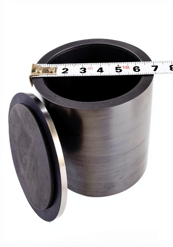 Graphite Crucible OToolworld Smelting Lab with Cover 70mm x 70mm-1