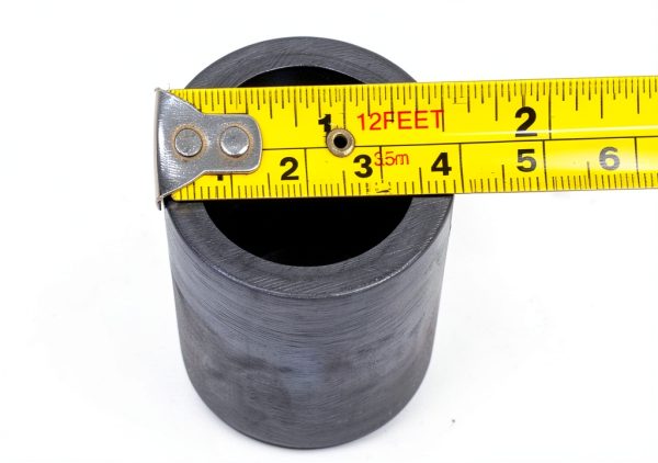 OTOOLWORLD Smelting Lab Graphite Crucible with Cover Lab Supply 40MM X 60MM-1