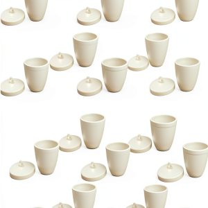 Porcelain Crucibles CHF-20-20 High-Form 20ml 20pcs by GSC-0