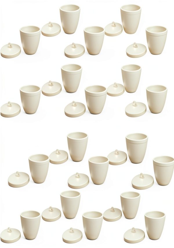 Porcelain Crucibles CHF-20-20 High-Form 20ml 20pcs by GSC-0
